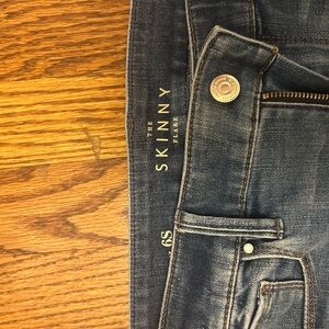 White House Black Market Blue Flare Jeans